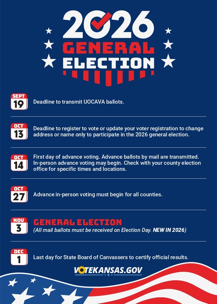 2026 General Election Dates